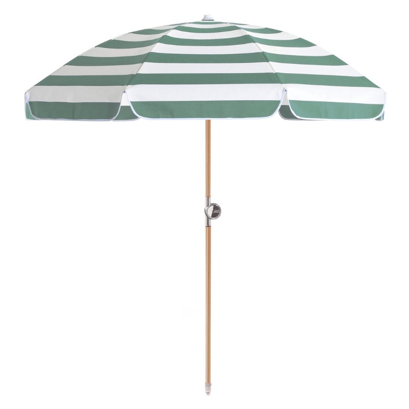 Luxury Umbrellas Sage Stripe